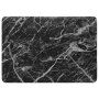 Husă de marmură cu partea de jos neagră pentru MacBook 12" (A1534) - negru