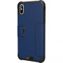 Husă UAG Metropolis, pentru iPhone XS Max - albastru-cobalt