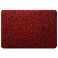 Husă sclipitoare cu partea de jos neagră pentru MacBook Pro 15" (A1707 / A1990) - roșu