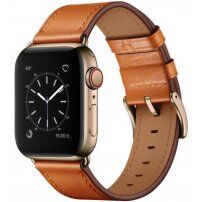 Curea elegantă din piele naturală pentru Apple Watch 42mm / 41mm / 40mm / 38mm - maro