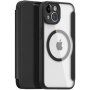 DUX DUCIS Skin X husă flip cu MagSafe pentru iPhone 14 Plus - negru