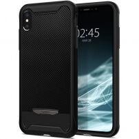 Carcasă Spigen Hybrid NX, pentru Apple iPhone XS Max - negru