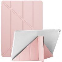 Carcasă cu suport origami pentru iPad Pro 12,9" (2015-2017) - roz