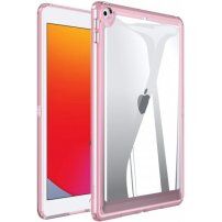 Husă transparentă pentru iPad 9,7" (2017/2018) - roz