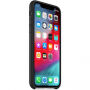 Husă originală Apple, din piele, pentru iPhone XS - negru