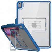 MUTURAL husă cu suport și spațiu pentru Apple Pencil pentru iPad 10,2" (2019-2021) / Air 3 (2019) / Pro 10,5" - albastru