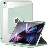Carcasă rotativă la 360° cu spațiu pe Apple Pencil pentru iPad mini 6 / mini 7 - verde-deschis