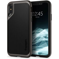 Carcasă Spigen Neo Hybrid, pentru iPhone XS / X - gri