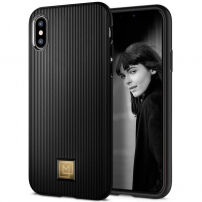 Carcasă Spigen La Manon Classy, pentru Apple iPhone XS / X - negru