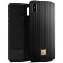 Carcasă Spigen La Manon Classy, pentru Apple iPhone XS / X - negru