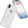 Carcasă Spigen Liquid Crystal Glitter, pentru iPhone XS / X - transparent