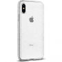 Carcasă Spigen Liquid Crystal Glitter, pentru iPhone XS / X - transparent