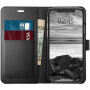 Husă Spigen Wallet S, pentru Apple iPhone XS / X - negru