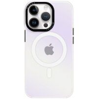 Husă schimbabilă cu un cadru în jurul lentilelor și MagSafe pentru iPhone 13 Pro Max - transparent