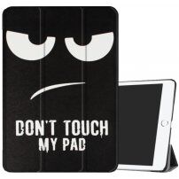 Husă cu funcție sleep, pentru iPad 9,7" (2017/2018) - Don't touch my pad