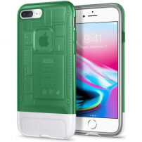 Husă Spigen Classic C1, pentru Apple iPhone 8 Plus / 7 Plus - verde