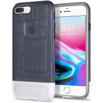 Husă Spigen Classic C1, pentru Apple iPhone 8 Plus / 7 Plus - negru
