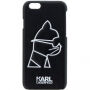 Husă Karl Lagerfeld Head Punk, pentru iPhone 6 / 6S - negru