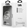 Husă Karl Lagerfeld K-Punk Book, pentru iPhone 7 Plus / 8 Plus - negru