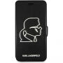 Husă Karl Lagerfeld K-Punk Book, pentru iPhone 7 Plus / 8 Plus - negru