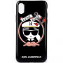 Husă Karl Lagerfeld Karl Sailor, pentru iPhone X - negru