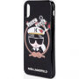 Husă Karl Lagerfeld Karl Sailor, pentru iPhone X - negru