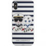 Husă Karl Lagerfeld Sailor Stripes, iPhone X - negru