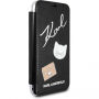 Husă Karl Lagerfeld Pins Book, iPhone X - negru
