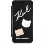 Husă Karl Lagerfeld Pins Book, iPhone X - negru