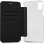 Husă Karl Lagerfeld Pins Book, iPhone X - negru