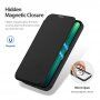 DUX DUCIS Skin X husă flip cu MagSafe pentru iPhone 13 Pro - negru