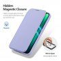 DUX DUCIS Skin X husă flip cu MagSafe pentru iPhone 13 Pro - violet