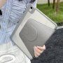 Carcasă sclipitoare rotativă la 360° cu spațiu pentru Apple Pencil pentru iPad 10,9" (2022) / 11" (2025) - gri