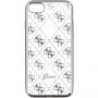 Husă moale Guess, pentru iPhone 6 / 6S - argintiu