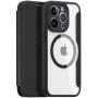 DUX DUCIS Skin X husă flip cu MagSafe pentru iPhone 13 Pro - negru