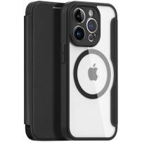 DUX DUCIS Skin X husă flip cu MagSafe pentru iPhone 13 Pro - negru