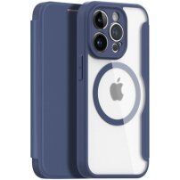 DUX DUCIS Skin X husă flip cu MagSafe pentru iPhone 13 Pro - albastru închis