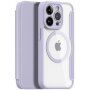 DUX DUCIS Skin X husă flip cu MagSafe pentru iPhone 13 Pro - violet