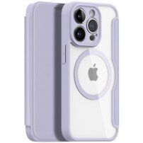 DUX DUCIS Skin X husă flip cu MagSafe pentru iPhone 13 Pro - violet