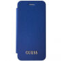 Husă Guess Iridescent Book, pentru iPhone SE (2020/2022) / 8 / 7 - albastru