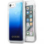 Carcasă Guess Liquid Glitter, pentru iPhone SE (2020/2022) / 8 / 7 - albastru închis