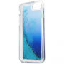 Carcasă Guess Liquid Glitter, pentru iPhone SE (2020/2022) / 8 / 7 - albastru închis
