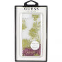 Carcasă Guess Liquid Glitter, pentru iPhone SE (2020/2022) / 8 / 7 - roz cu palmier