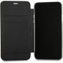 Husă Guess Flower Desire Book, pentru iPhone X - negru