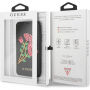 Husă Guess Flower Desire Book, pentru iPhone X - negru