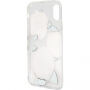 Husă Guess Flower Desire, pentru iPhone X - transparent
