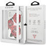 Husă Guess Flower Desire, pentru iPhone X - transparent