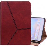 Carcasă din piele PU cu sport și spațiu pentru carduri pentru iPad 10,2" (2019-2021) / Air 3 (2019) / Pro 10,5" - roșu