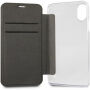Husă Guess 4G Flower Desire Book, pentru iPhone X - gri