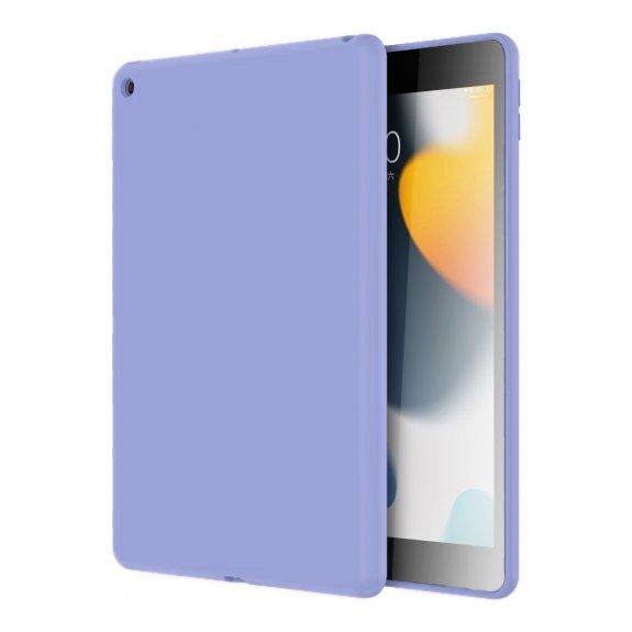 MUTURAL husa din silicon mat pentru iPad 10,2" (2019-2021) - violet